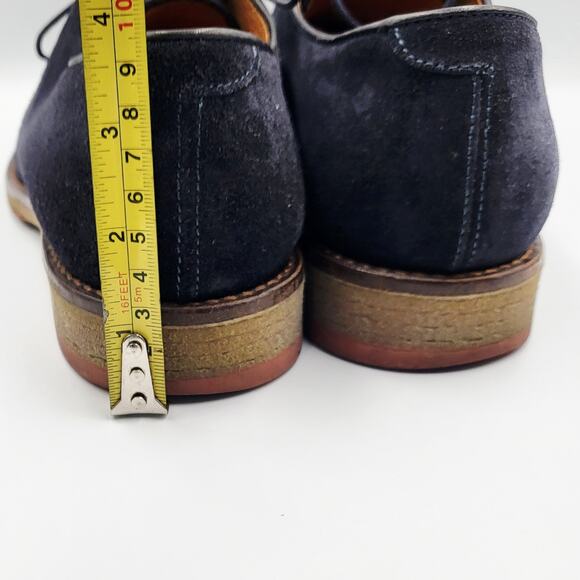 To Boot New York Adam Derrick Navy Blue Suede Derby Loafer Men’s Size 9.5 - Picture 11 of 11
